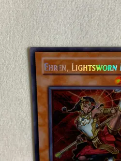 Ehren, Lightsworn Monk LODT-EN082 Light of Destruction Secret Rare - Image 2