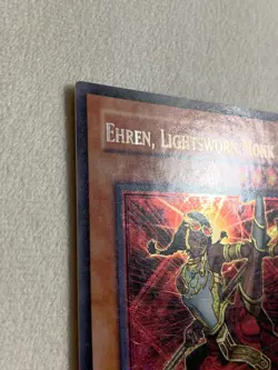 Ehren, Lightsworn Monk LODT-EN082 Light of Destruction Secret Rare - Image 3