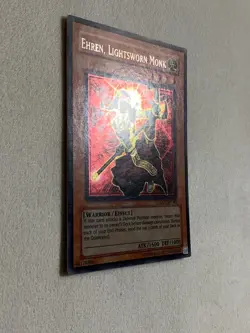 Ehren, Lightsworn Monk LODT-EN082 Light of Destruction Secret Rare - Image 4