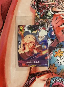 Monkey D Luffy (BANDAI CARD GAMES Fest 23-24) P-041 Sealed English Promo Emotion - Image 1