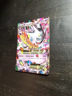 Pokemon TCG Mega Gengar EX Black Star Promos Holo Card XY166 - Image 3