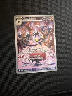 Chandelure 103/086 SV: White Flare IR Holo Full Art - Image 2