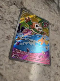 Rowlet 043 Me: Mega Evolution Promo Holo Pokemon 30th Anniversary NM - Image 2