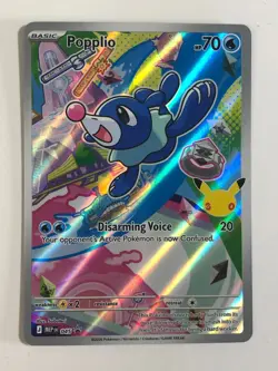 Pokemon TCG MEP 045 Promo Popplio Near Mint - Image 1