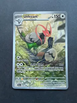 Unfezant 150/086 Illustration Rare IR | SV: Black Bolt | Pokemon TCG | NM - Image 1