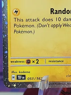 Pikachu 51/162 Stamped 2026 Pokemon Day 30th Anniversary Promo TCG - Image 5