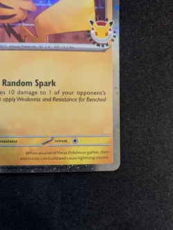 Pikachu 51/162 Stamped 2026 Pokemon Day 30th Anniversary Promo - Image 4