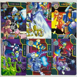 Rockman X3 Carddass 36 Regular Cards Complete Set Bandai 1995 Japan - Image 4