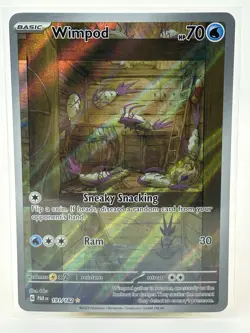 The Pokemon Company Wimpod SV04: Paradox Rift 191/182 Basic 70 HP Holo ENG IR - Image 1