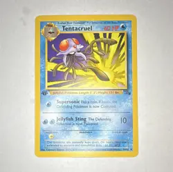 The Pokemon Company Tentacruel Fossil 1st Ed Uncommon Regular 44/62 60 HP EN - Image 1