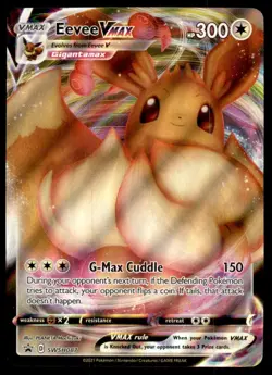 Eevee VMAX SWSH087 Holo Promo Sword & Shield Promo Pokemon Near Mint - Image 1