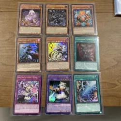 Lot Of 9 2025 Mega Pack ULTRA RARE Yugioh Cards All NM! +Bonus FREE SHIPPING! - Image 1