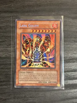 Yu-Gi-Oh! Lava Golem PGD-107 Secret Rare 1st Ed VLP - Image 1