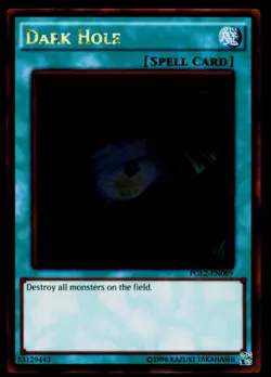 Dark Hole - PGL2-EN089 NM Gold Rare Premium Gold: Return of the Bling Yu-Gi-Oh - Image 1