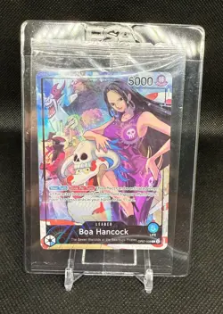 Boa Hancock (2025 PSA Magazine Promo) OP07-038 One Piece Promotion Card SEALED - Image 1