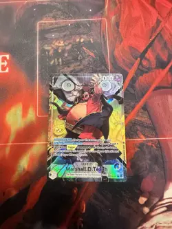 Marshall D. Teach Leader Alt Art OP16-080 ENGLISH op16 the time of battle - Image 1
