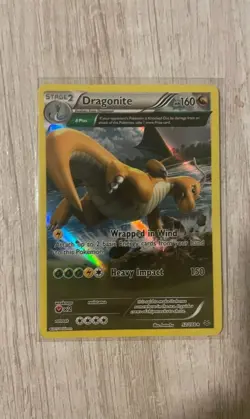 Pokemon XY Roaring Skies Dragonite Holo Rare Card 52/108 - Image 1