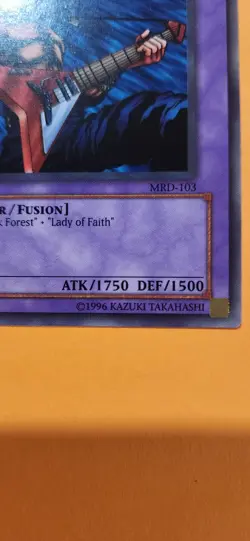 Yu-Gi-Oh! Musician King Card Spellcaster Fusion 1st Edition Mrd-103 Vintage - Image 3