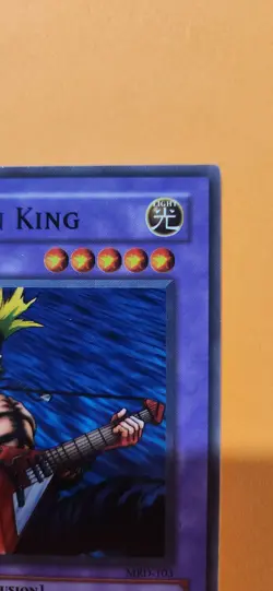 Yu-Gi-Oh! Musician King Card Spellcaster Fusion 1st Edition Mrd-103 Vintage - Image 4