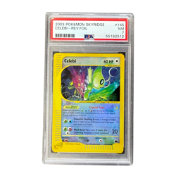 Pokemon Card English - Celebi Crystal Reverse #145 - Skyridge - PSA 7 NM - Image 2
