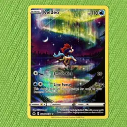 Crown Zenith Keldeo Galarian Gallery Ultra Rare Full Art Holo Card GG07/GG70 - Image 1