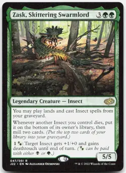 Zask, Skittering Swarmlord *Normal* J22 47 NM-LP - Image 1