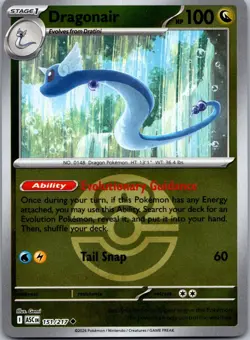 Dragonair (Love Ball) 151/217 Uncommon Ascended Heroes Pokemon Reverse Holo NM/M - Image 1
