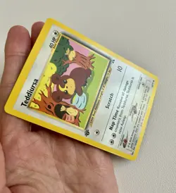 Pokemon Teddiursa 65/75 Neo Entdeckung Englisch Vintage TCG 1. Edition EX - Image 3