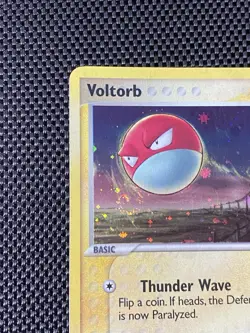 Voltorb 68/92 Legend Maker Stamped Reverse Holo Pokemon TCG With Swirl🌀LP+ - Image 2