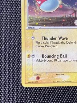 Voltorb 68/92 Legend Maker Stamped Reverse Holo Pokemon TCG With Swirl🌀LP+ - Image 5