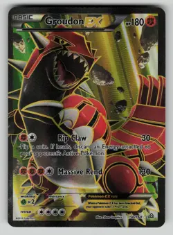 Groudon EX 150/160 Primal Clash Pokemon MP+ - Image 1