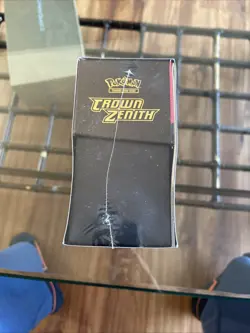 Pokemon Sword & Shield Crown Zenith Elite Trainer Box ETB New Minor Rips - Image 5