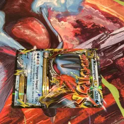 Pokemon TCG M Swampert EX XY87 XY Promo Holo Mega EX 220 HP English - Image 3