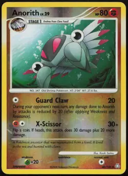 Anorith 46/146 MP Legends Awakened Uncommon Reverse Holo Pokemon - Image 1