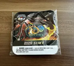 Pokemon International Championship NAIC 2026 STAFF Mega Charizard Y Pin - Image 1