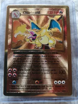 Pokemon Charizard Holo Metall Celebrations Realy rare - Image 1