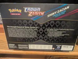 Pokemon TCG Crown Zenith Shiny Zacian Premium Figure Collection Box 820650851636 - Image 2