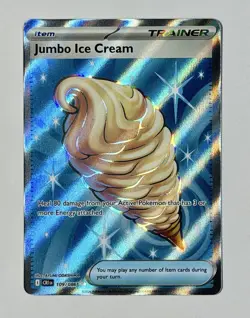 Pokemon TCG - Jumbo Ice Cream - 109/086 IR 2026 ME04:CRI En Trainer: Item - Image 1