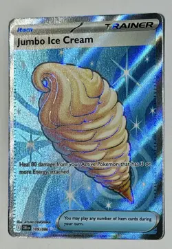 Pokemon TCG - Jumbo Ice Cream - 109/086 IR 2026 ME04:CRI En Trainer: Item - Image 3