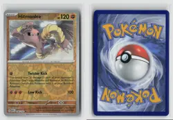 Hitmonlee #106/165 Sv Scarlet & Violet 151 Uncommon Reverse Holo Pokemon TCG LP - Image 3