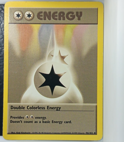 Double Colorless Energy 96/102 Base Set Unlimited Eng pokemon TCG - Image 1