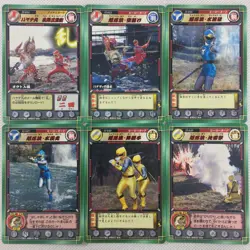 Ninpuu Sentai Hurricaneger Carddass 42 Cards Complete Set Bandai 2002 Japan - Image 3