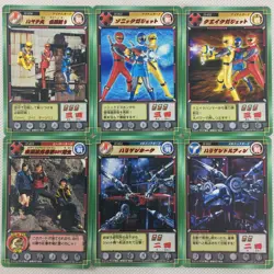 Ninpuu Sentai Hurricaneger Carddass 42 Cards Complete Set Bandai 2002 Japan - Image 4