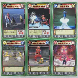 Ninpuu Sentai Hurricaneger Carddass 36 Regular Cards Complete Bandai 2002 Japan - Image 1
