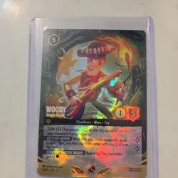 Disney Lorcana TCG Woody - Jungle Guide Floodborn Promo Foil EN - Image 1