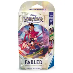 Disney Lorcana TCG Starter Deck Emerald & Ruby Inglese ENG - Image 1