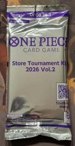 4x One Piece Card Game Store Tournament Kit 2026 Vol. 2 *FACTORY SEALED* NEW - Image 1