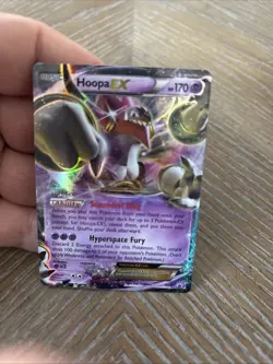 Hoopa EX - XY71 - Black Star Promo - Pokemon Card - LP - Image 1