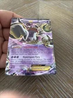 Hoopa EX - XY71 - Black Star Promo - Pokemon Card - LP - Image 2