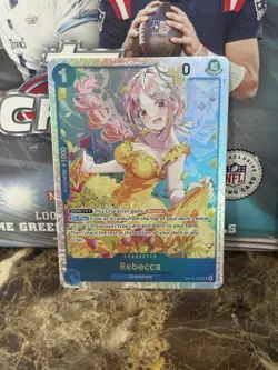 Bandai One Piece Cards SR SEC RARE 4-Card Lot Foil Rebecca Mihawk Brook Wyper - Image 3